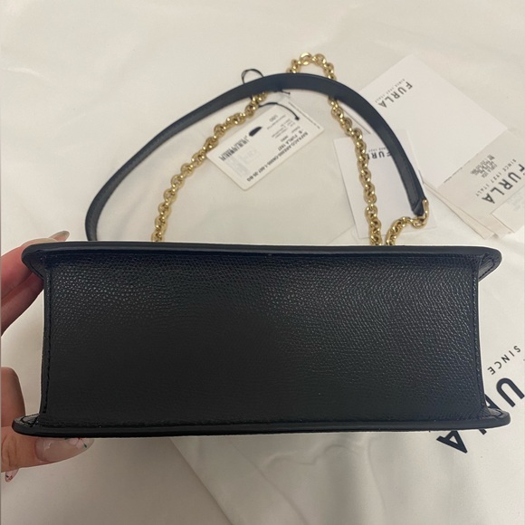 SOLD Furla 1927 Crossbody Mini Nero Bag *NEW* - Picture 3 of 13